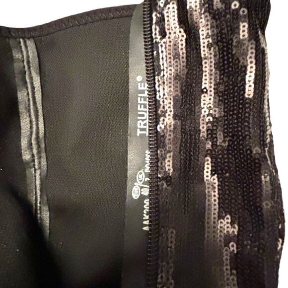 Truffle Collection Sequin Stiletto Heel Boots Black Size 40 (US 9.5) - Picture 3 of 8